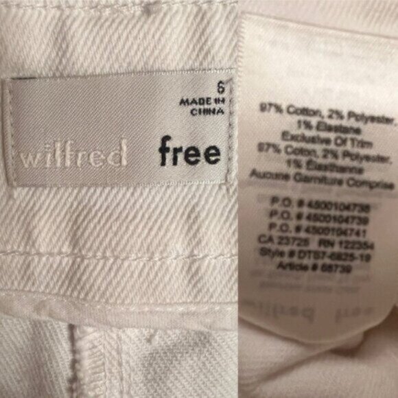 Aritzia  * Wilfred Free Modern Cargo Pant BNWOT Gd Birch - Picture 4 of 16
